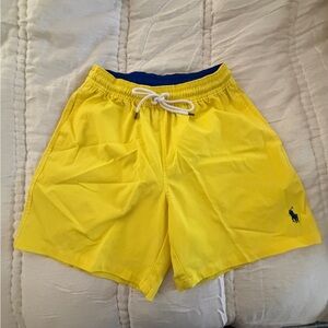 Polo Ralph Lauren Yellow Swim Trunks
